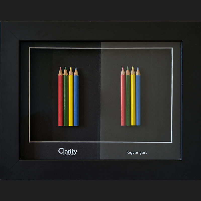 Clarity - Entspiegeltes Bilderglas